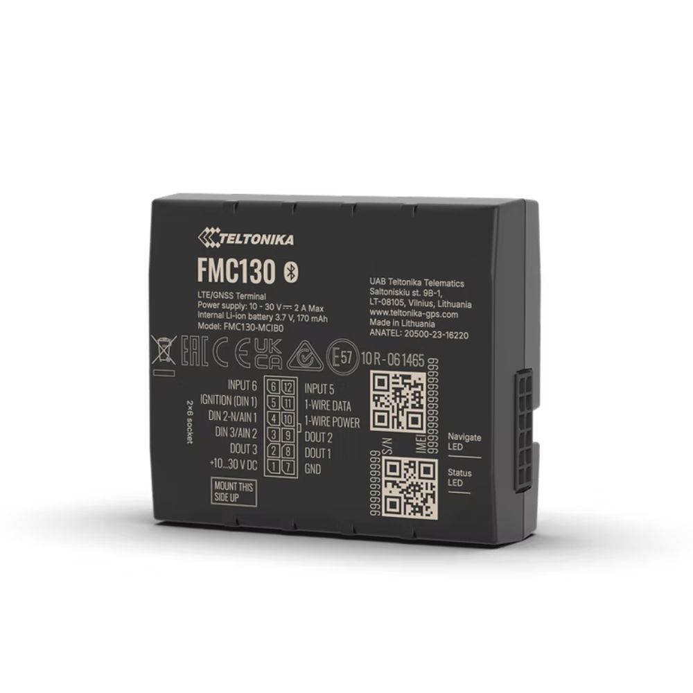 Teltonika FMC130 Advanced 4G LTE Cat 1 tracker with flexible inputs