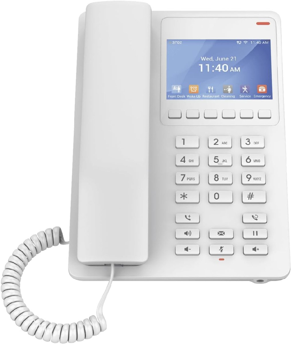 Grandstream GHP630 Hotel Phone White