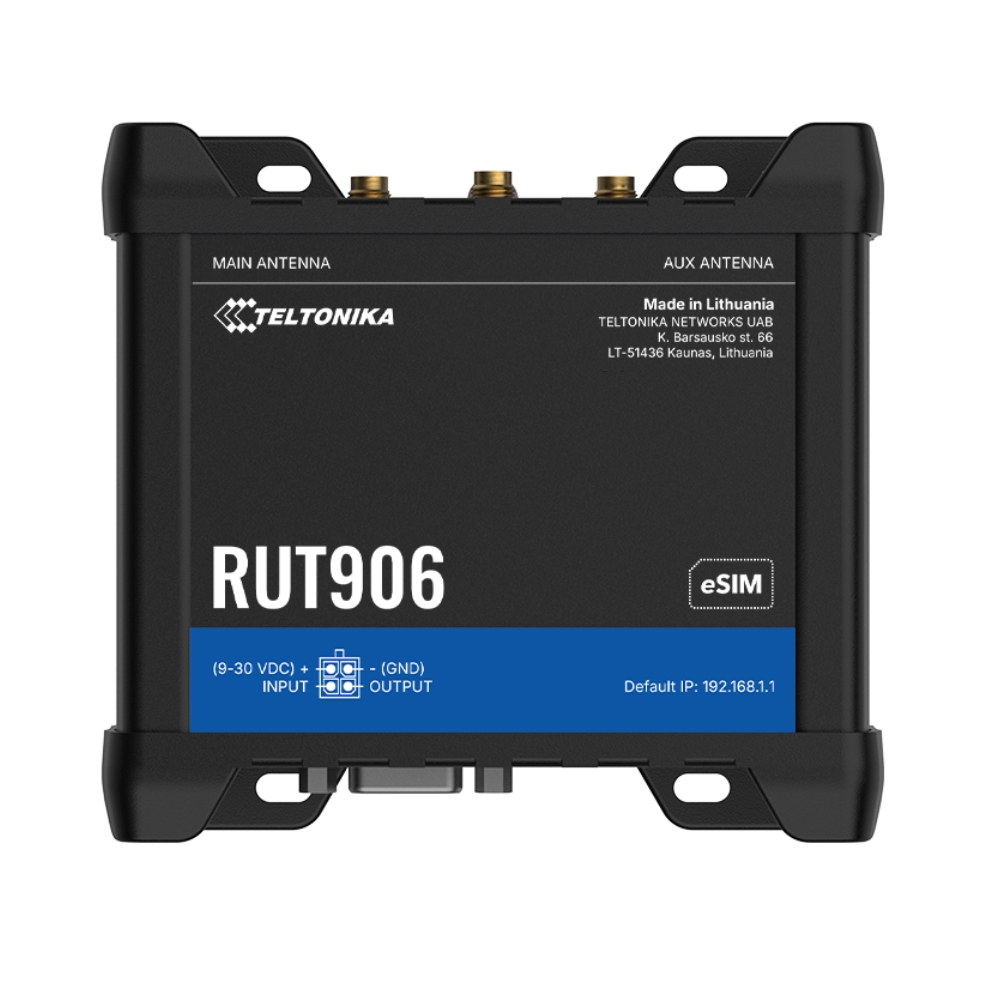 Teltonika RUT906 (UK) 4G LTE RS232/RS485 Router