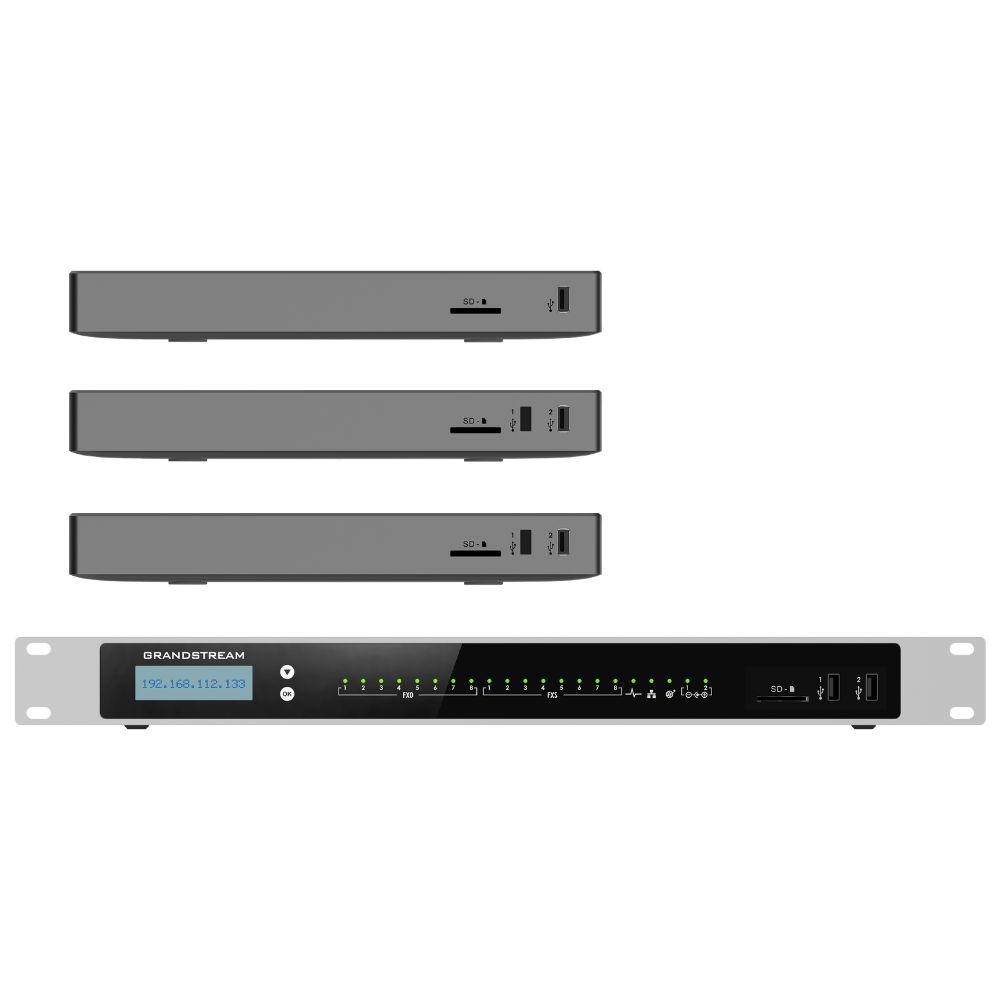 Grandstream UCM6304A - 4 FXO, 4 FXS, 1000 Users
