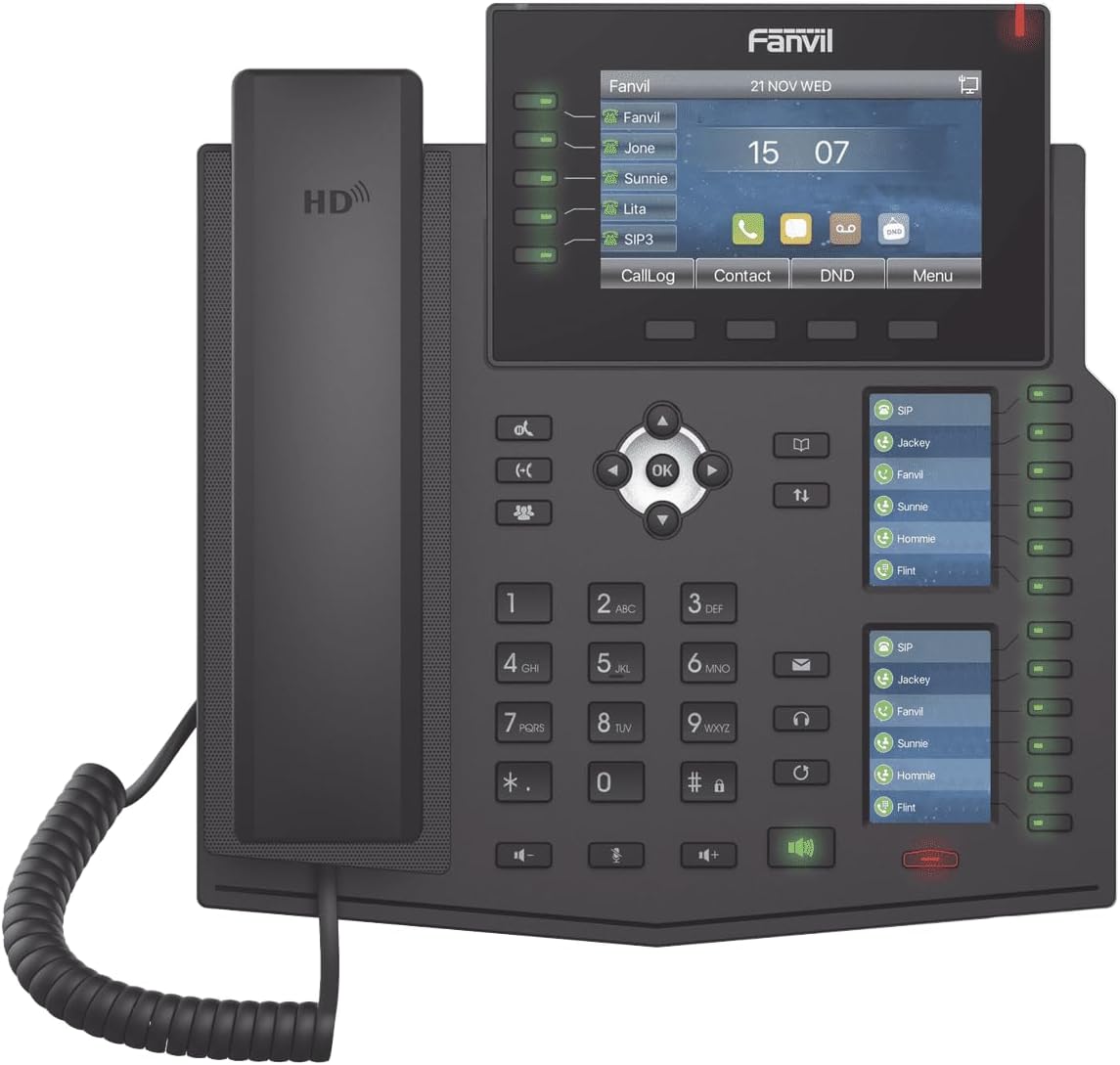 Fanvil X6U-N Neutral Branded Executive level IP phone
