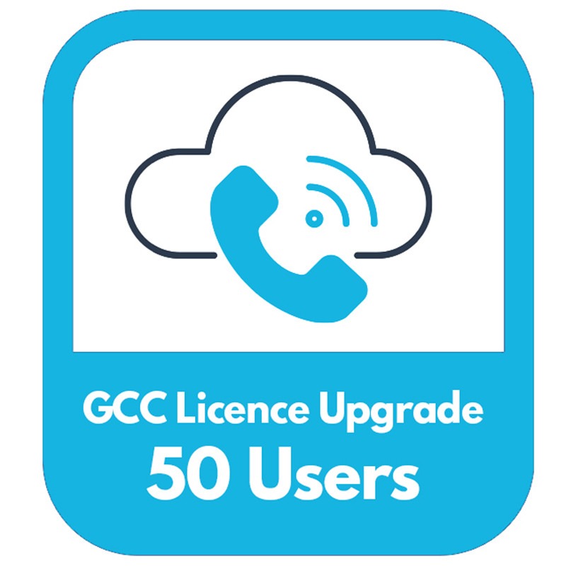 Grandstream GCC Upgrade for additional 50 users/extensions